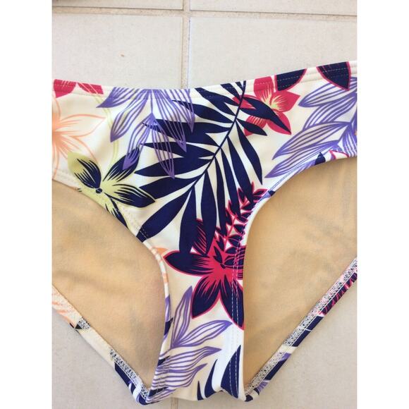 French Connection Bikini Swimwear Multicolor Floral Swimsuit - Picture 4 of 11